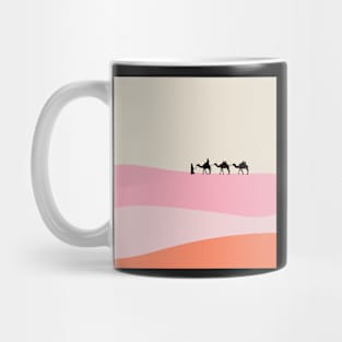 Camel caravan Mug